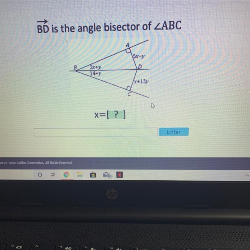 BD is the angle bisector of-example-1