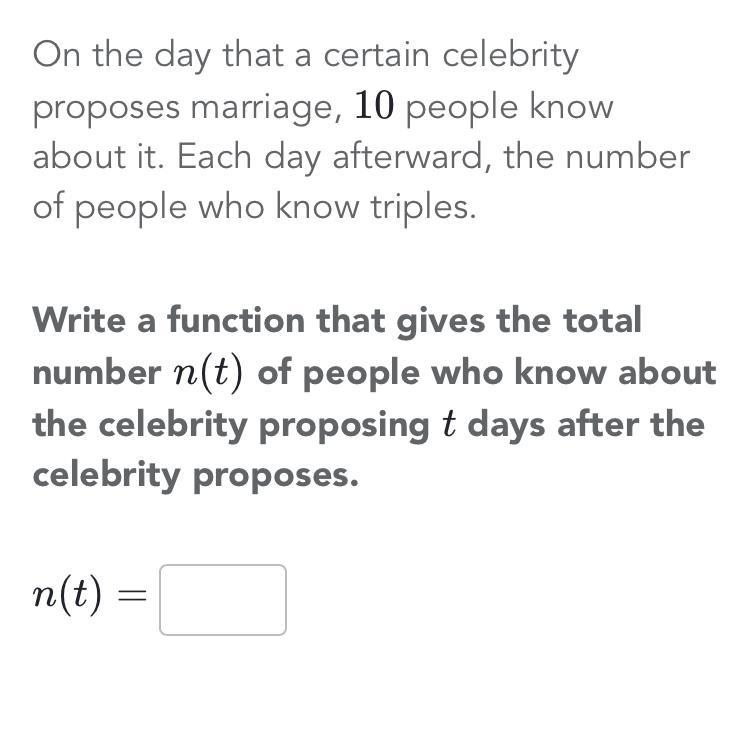 What does n(t) equal?-example-1