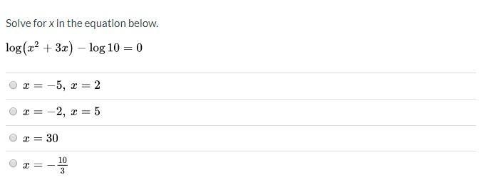 Solve for x in the equation below(all in picture).-example-1