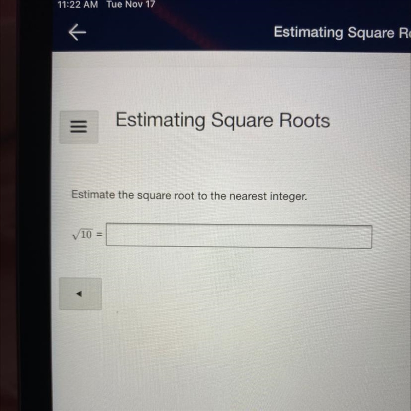 Estimate the square root to the nearest integer.-example-1