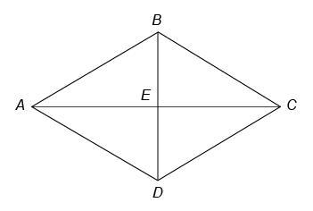 In rhombus ABCD , m∠EAB=27∘ . What is m∠EBC ?-example-1