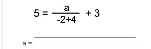 Solve for a!!!!!!!!!!-example-1