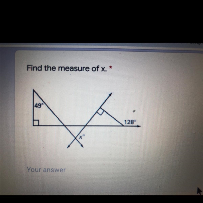 Find the measure of x-example-1