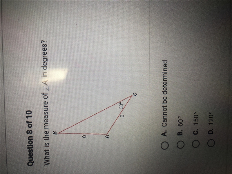 What is the measure of-example-1