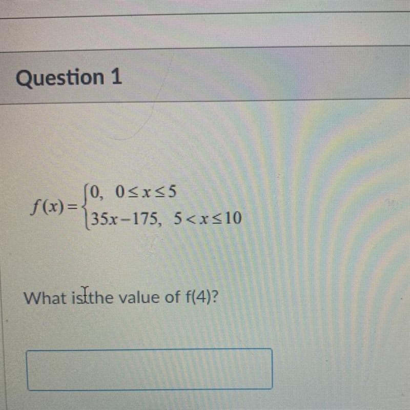 PLEASE HELP What is the value of f(4)?-example-1