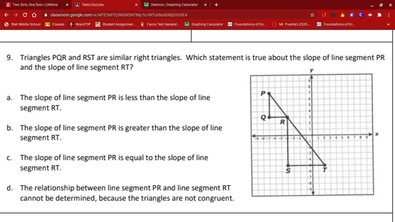 Any ideas on what this is (i know its either a or d)-example-1