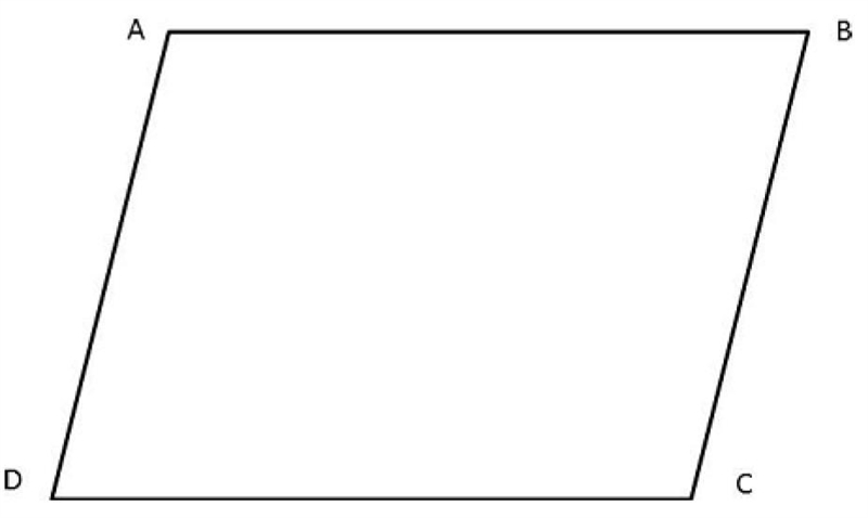 In parallelogram ABCD, the measure of angle A = 3x and the measure of angle B = x-example-1