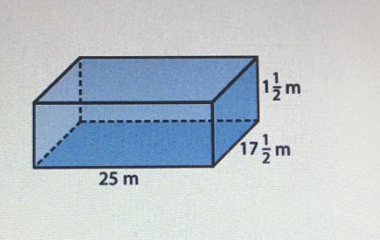 What is the volume of the figure shown?-example-1