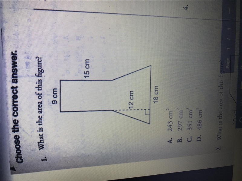 What is the area of this figure? And how do I solve it-example-1