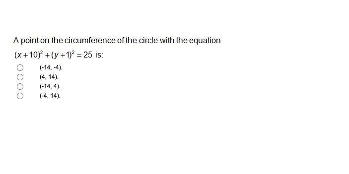 Point of the circumference-example-1