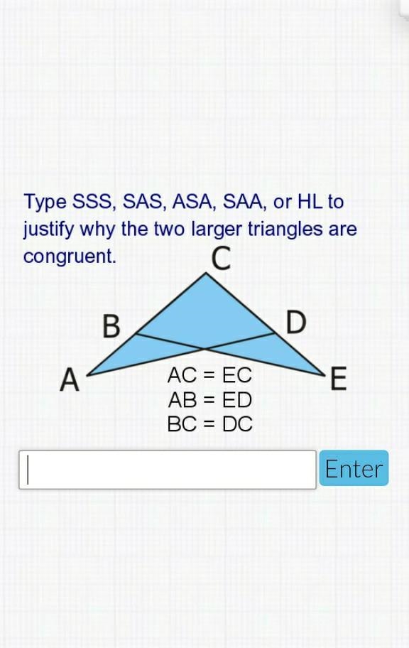 Overlapping triangles ​-example-1