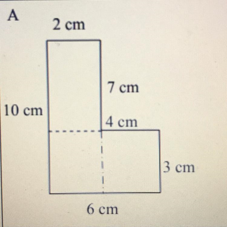 Calculate the area and perimeter-example-1