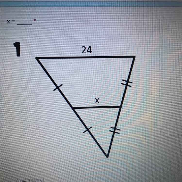 Find x Worth 10 pts Pls show work-example-1