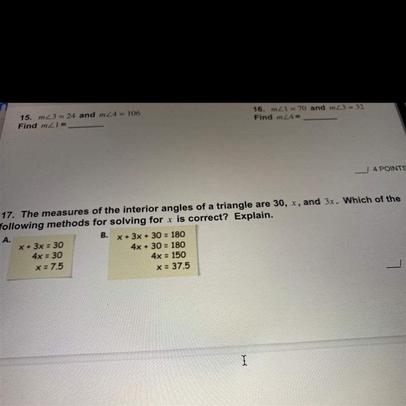 Either A or B HURRYYY-example-1