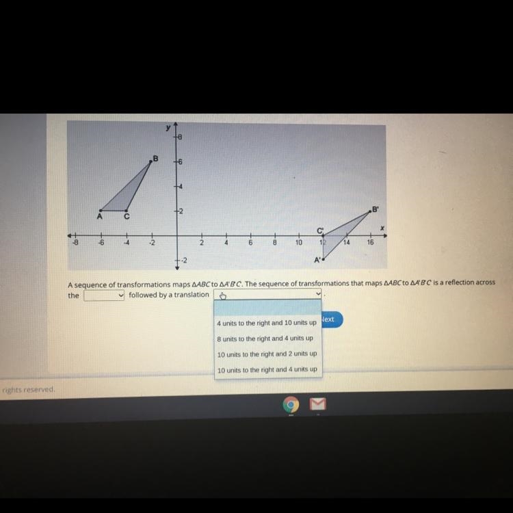 Select the correct answer from each drop down menu-example-1