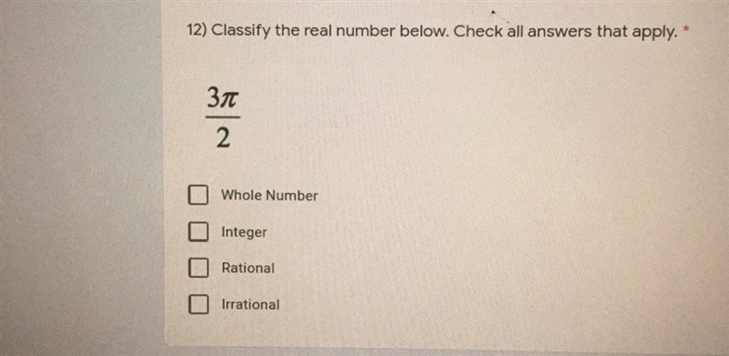 Classify the real number ? Help-example-1