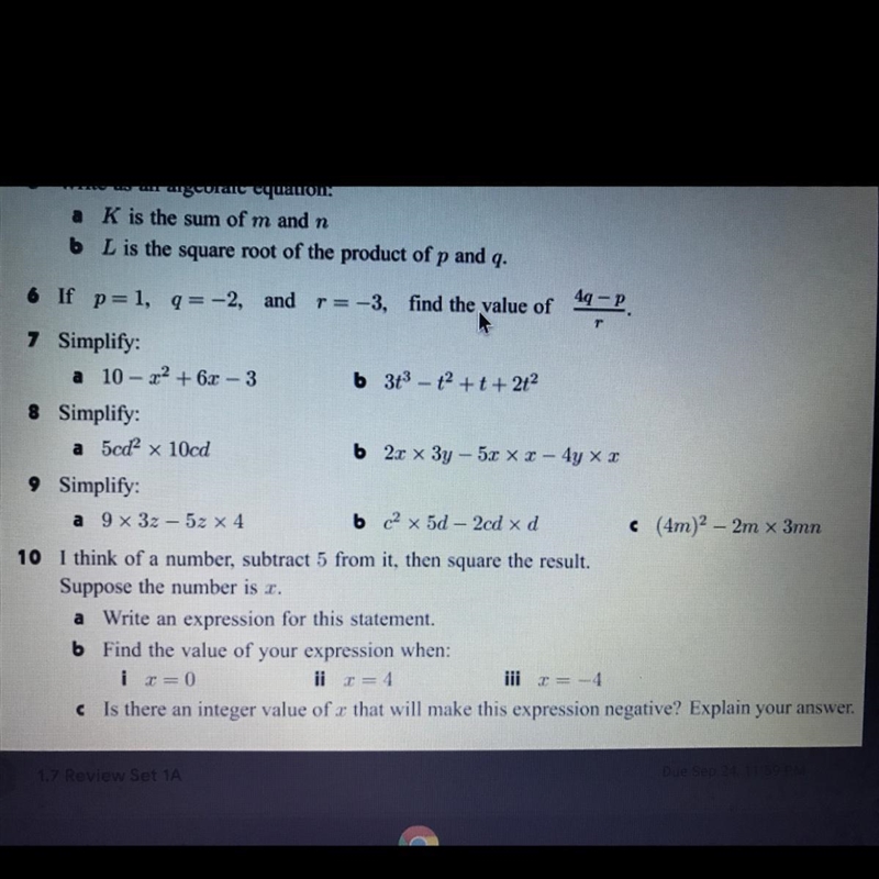 HELP ONLY ANSWER QUESTION 10. THANKS-example-1