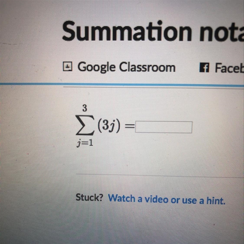 I need help with summation notation. Look at picture-example-1