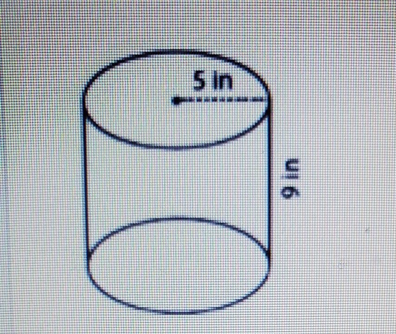 4. What is the area of the base of the shape? (TT= 3.14) *​-example-1