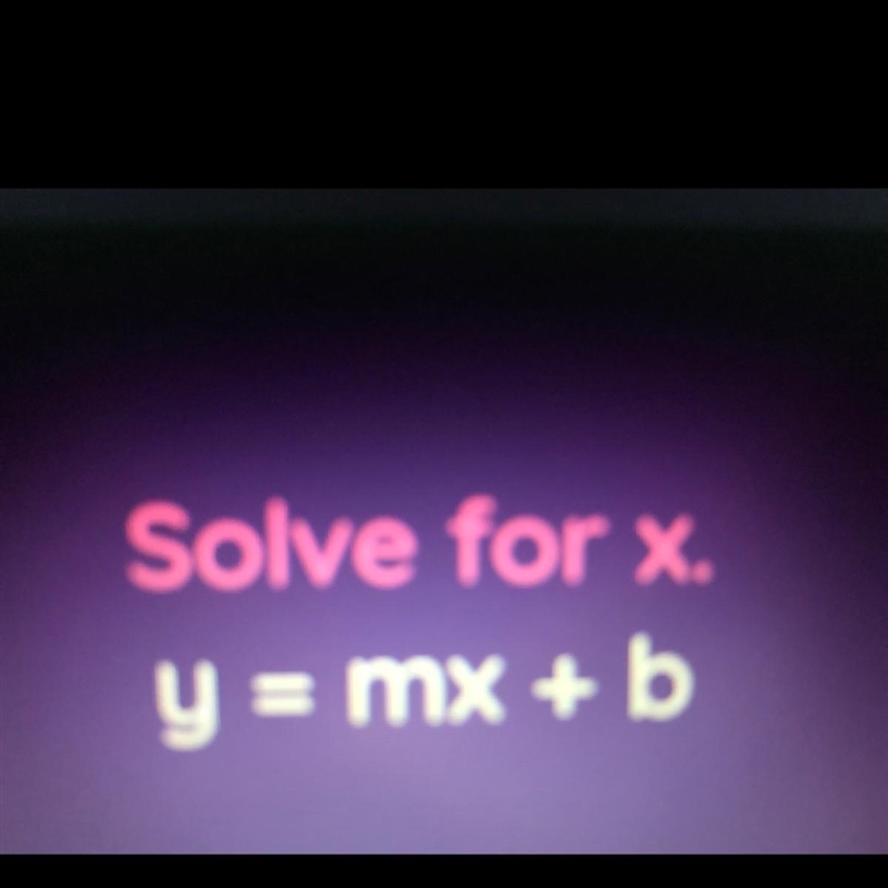 Solve for x. For the equation-example-1