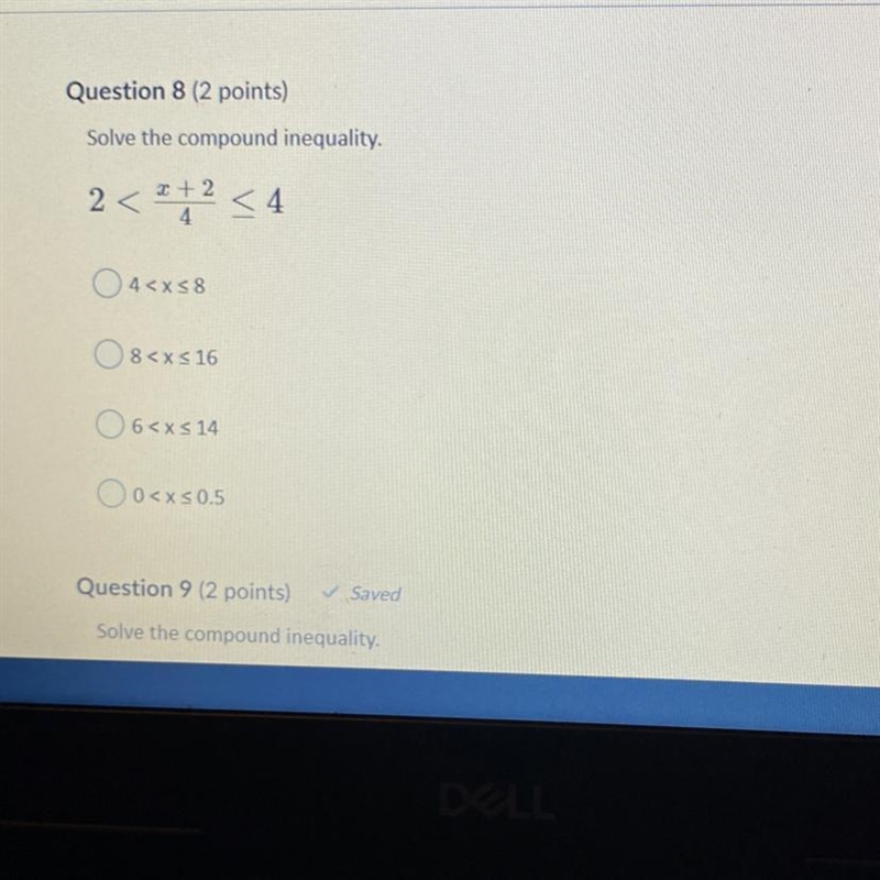 Solve the compound inequality.-example-1