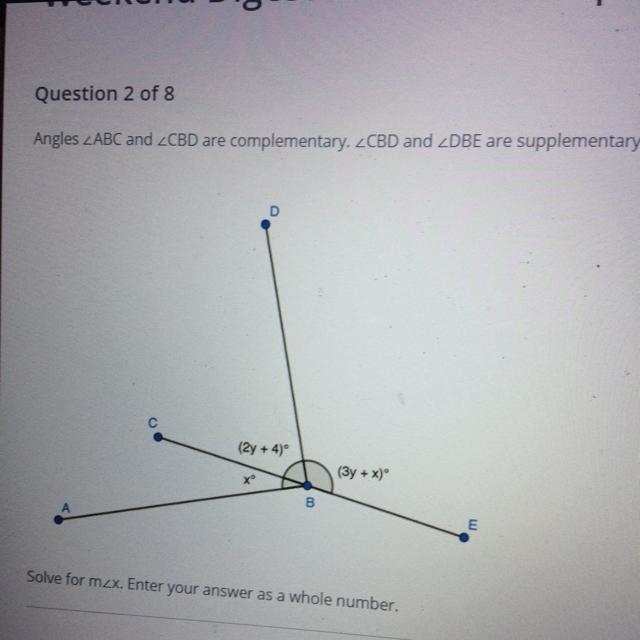 Complementary and supplementary question-example-1