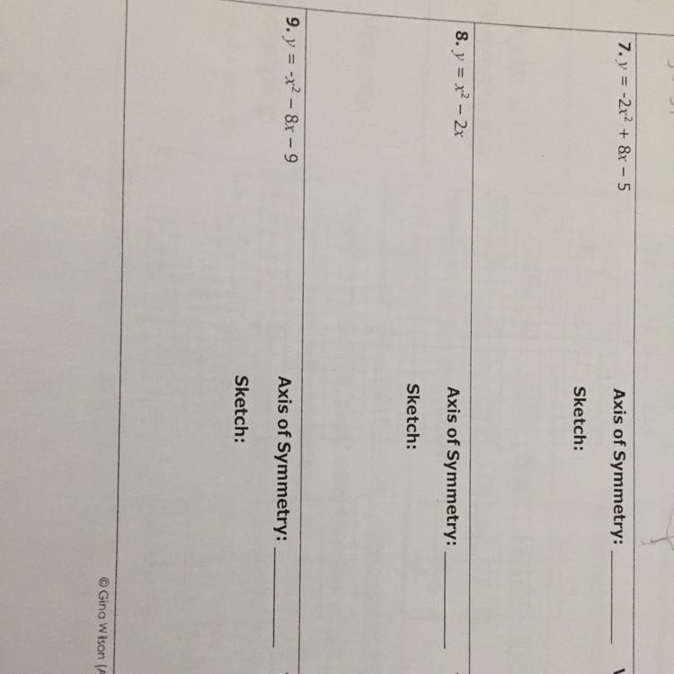 How do I find the axis of symmetry-example-1