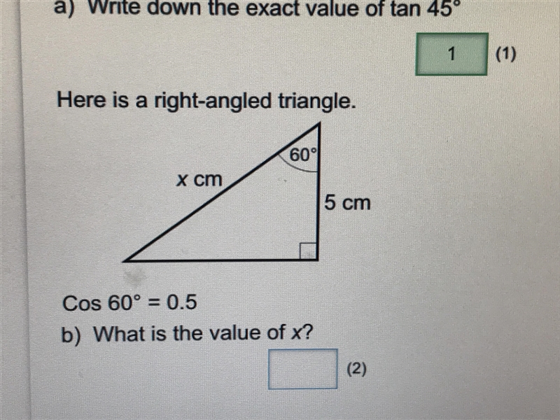 Help me plz plz plz :( Here is a right angled triangle-example-1