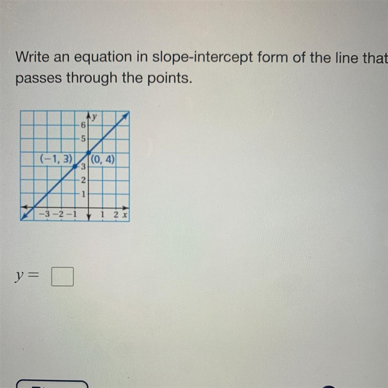 (10 points for the answer) y=-example-1