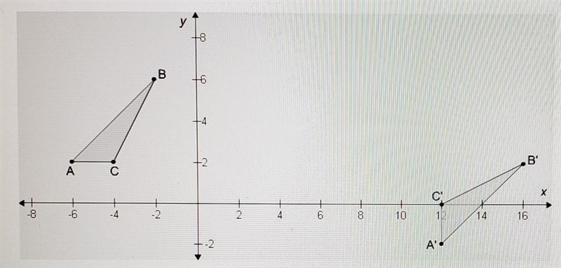 A sequence of transformations maps angleABC to A'B'C'. the sequence of transformations-example-1