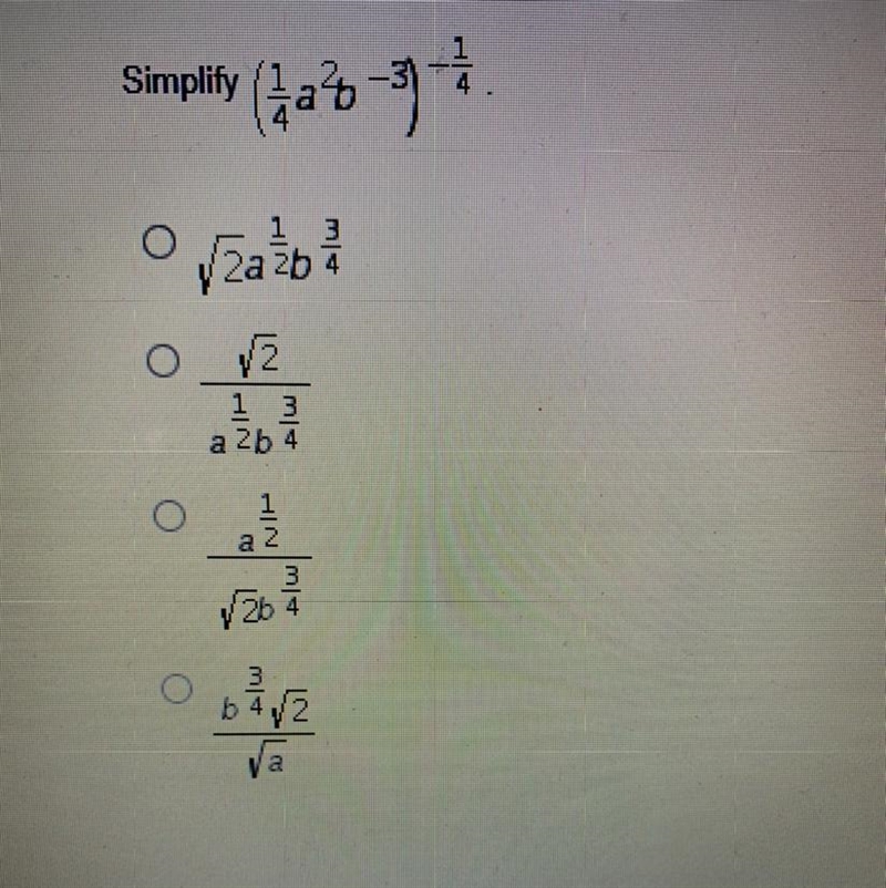 Math help (radical expressions) ???-example-1