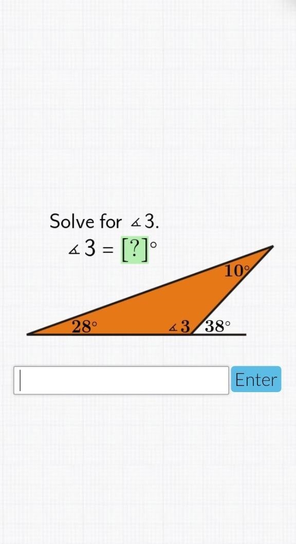 Find exterior angle​-example-1