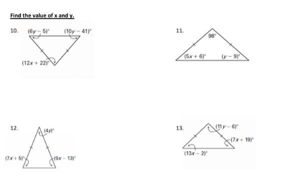 Find the values of x and y-example-1