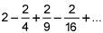 Show that the series is convergent by the alternating series test, and find the number-example-1