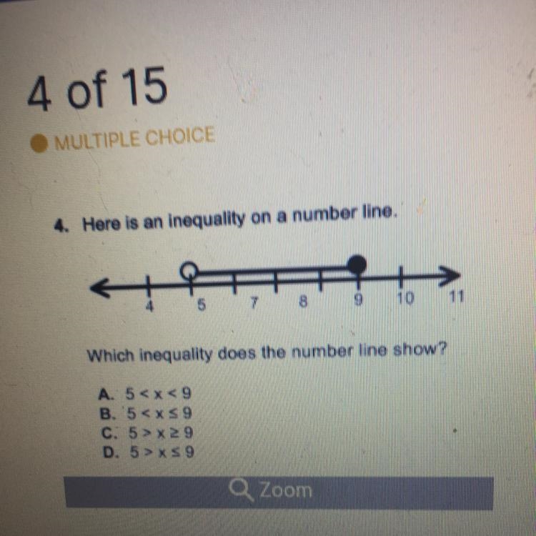 Here is an inequality on a number line.-example-1