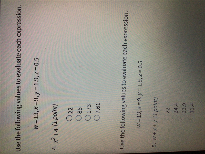 Please answer these 5 questions and thank you!-example-1