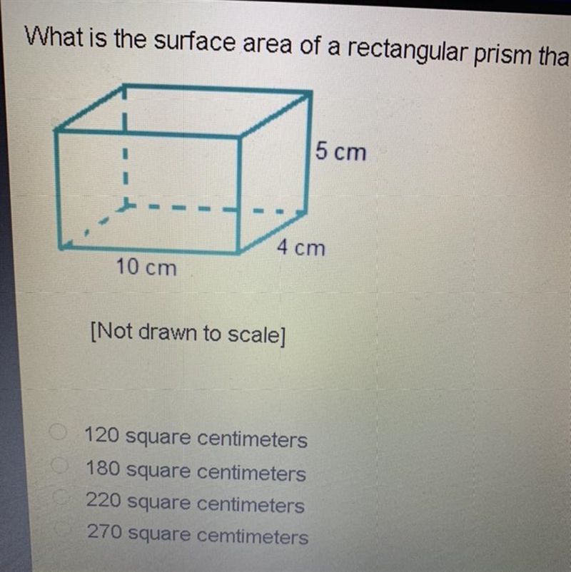 What is the surface area of a rectangular prism that has a hight of 5 cm and a width-example-1