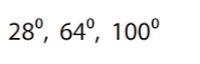 Is there a triangle whose angles have these measures in degrees? A) Yes B) No-example-1