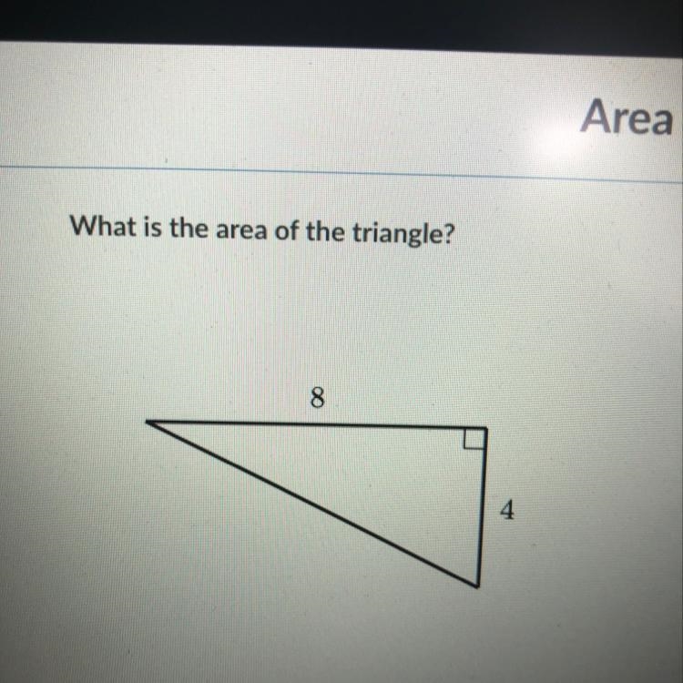 What is the area of the triangle?-example-1