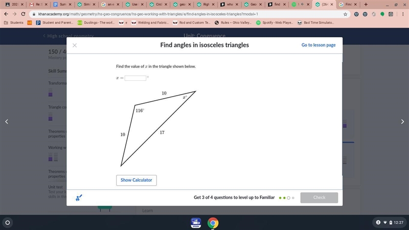 Find the value of x.-example-1