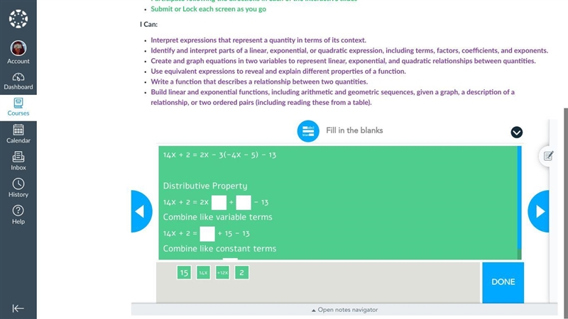 I need to fill in the blanks for this equation and I cant figure it out-example-2