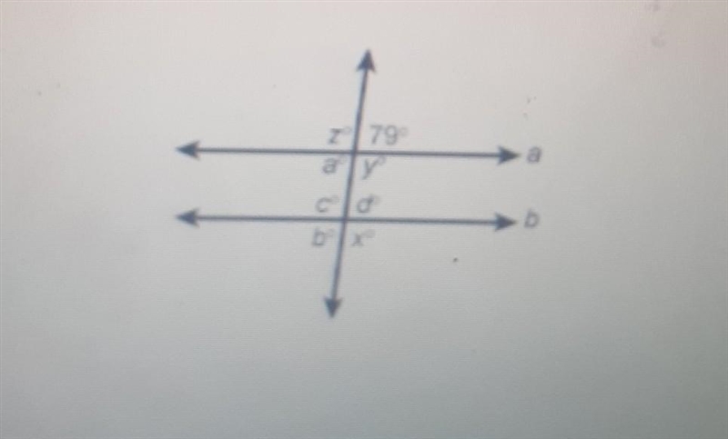 Lines A and B are parallel what is the measurement of angle b?​-example-1