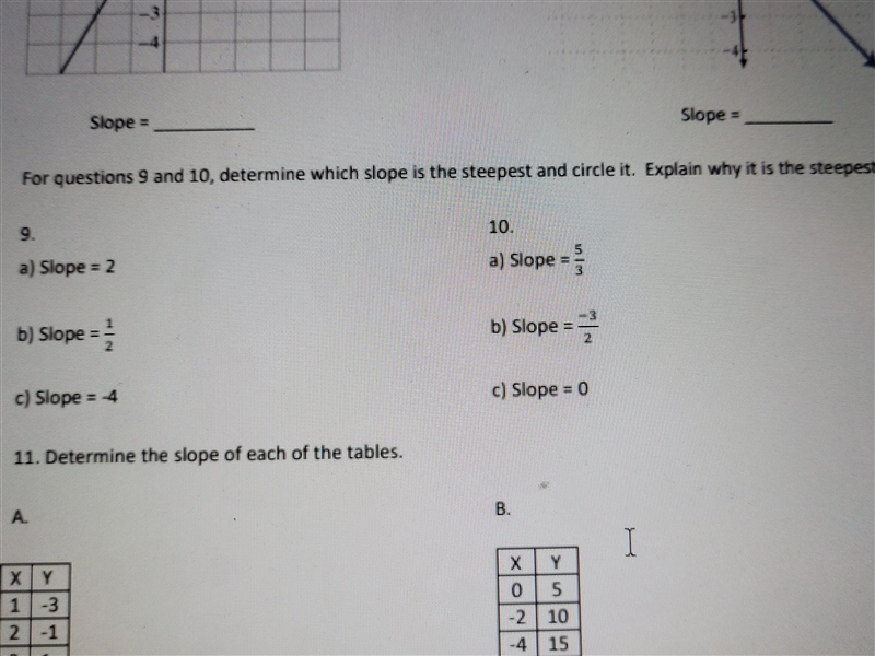 Somone please help me on 9 and 10. I have done the rest but I am so confused on this-example-1