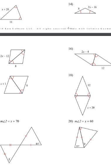 I need this answer fast plz (25 pts) what are the values of x-example-1