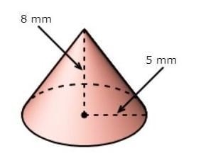 What is the volume of the cone to the nearest cubic millimeter? (Use ​π = 3.14) A-example-1