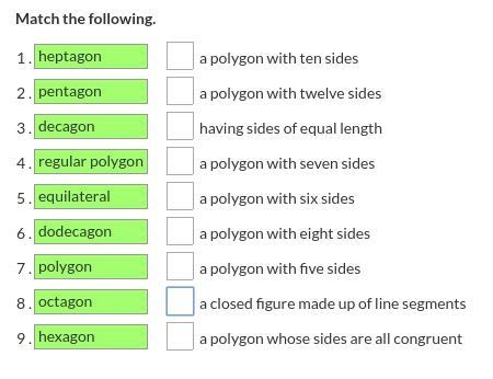 Match the following.-example-1