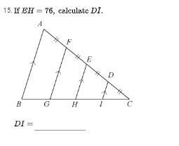 If EH = 76, calculate DI.-example-1