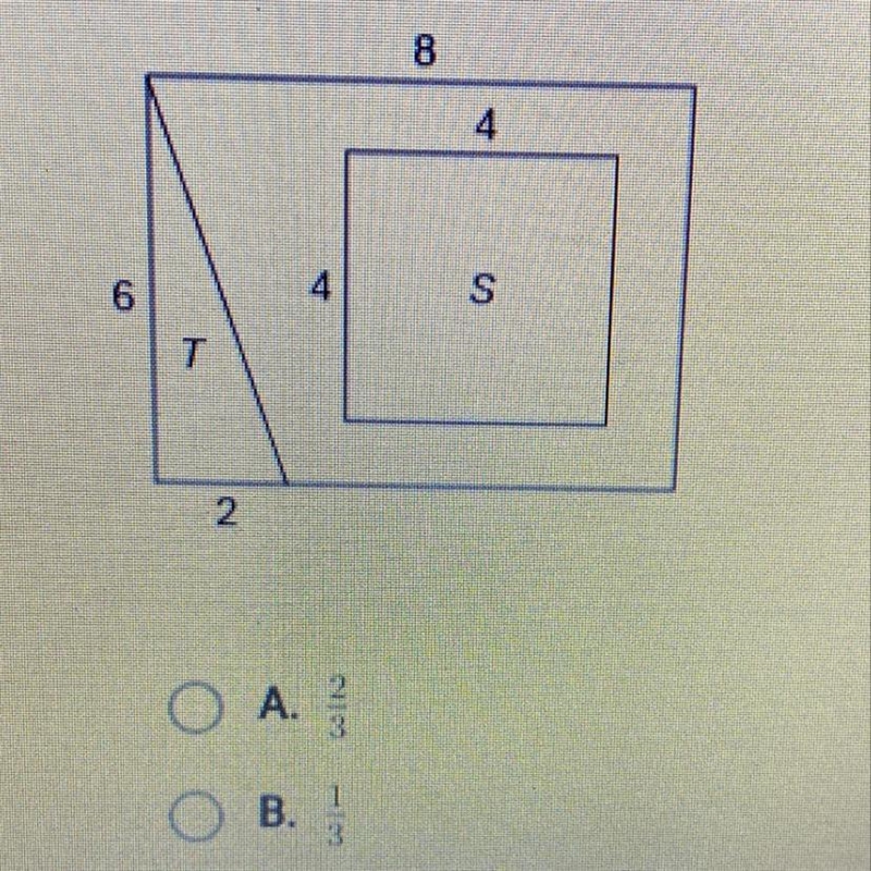 A computer randomly puts a point inside the rectangle. What is the probability that-example-1