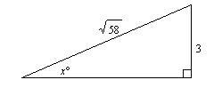 Find the value of x to the nearest degree 1. 83 2. 53 3. 67 4.22-example-1