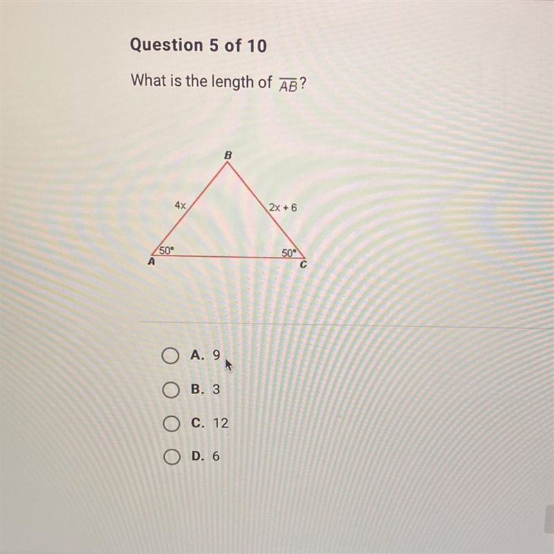 What is the length of Ab?-example-1